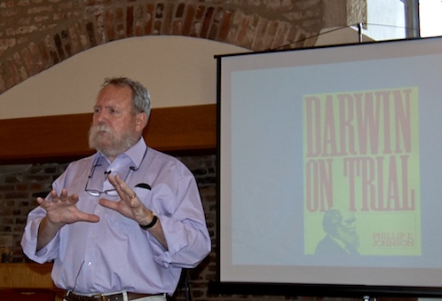 Photo Credit: Julia Vitullo-Martin; Description: Michael Ruse in Cambridge